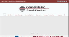 Desktop Screenshot of gonneville.com